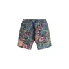 Etro Multicolor Polyester Short And Mini Shorts In Multi