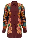 Etro Scarf Shirt In Multicolor