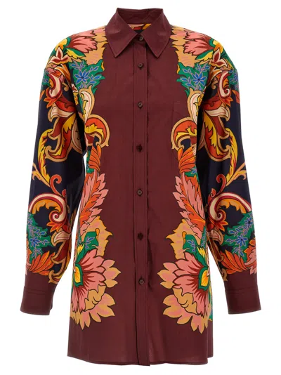 Etro Multicolor Scarf Shirt