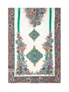 Etro Multicolor Scarf With Bouquet Medaglioni Print In Silk Woman In Fdo Bianco