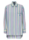 Etro Multi-coloured Striped Cotton Shirt Women