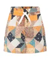 Etro Multicolor Shorts For Boy With Paisley Print In Multi-color