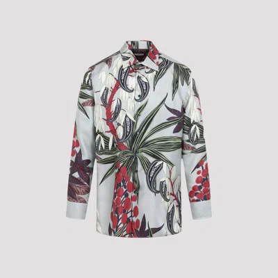 Etro Multicolor Silk Roma Shirt
