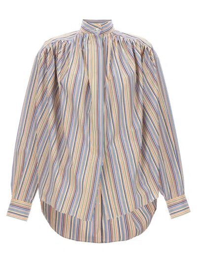 ETRO WOMEN MULTICOLOR STRIPED SHIRT, S LUXURY SHIRTS FOR WOMEN DARVEYS