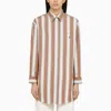 Etro Camicia Pegaso A Righe In Multicolor