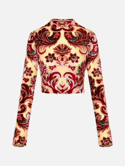 Etro Multicolor Viscose Blend Top