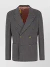 Etro Multicolor Wool Blend Blazer