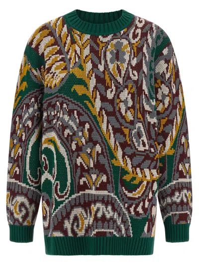 ETRO ETRO MULTICOLOR WOOL WOMEN'S CARDIGAN