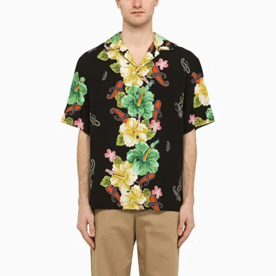 Etro Multicolored Floral Print Shirt For Men