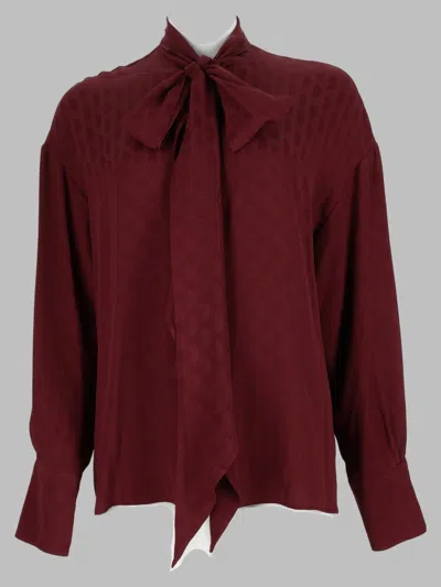 Etro Multicolour Patterned Shirt For Women In Burgundy