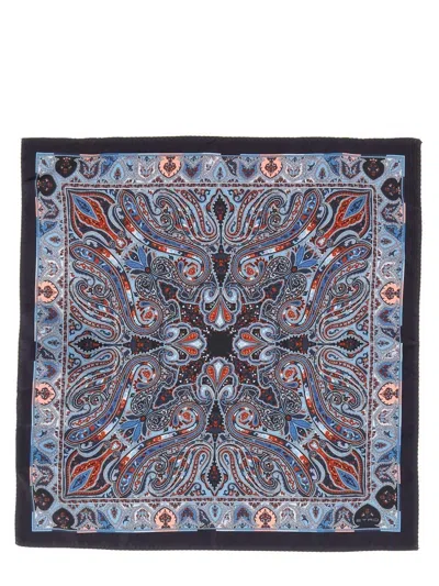 ETRO ETRO MULTICOLOUR SILK FOULARDS