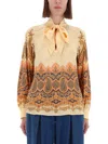 Etro Long Sleeve Shirt In Multi