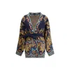 Etro Multicoloured Cardigan In Multi