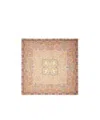 Etro Multicoloured Printed Silk And Wool Shawl In Neutral