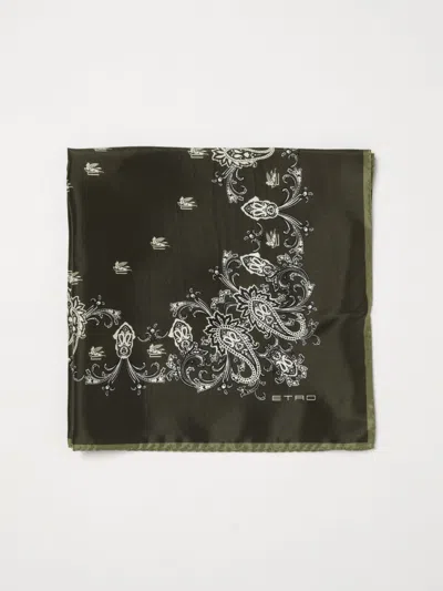 Etro Neck Scarf Men  In Green
