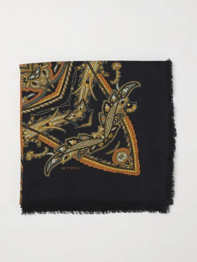 Etro Neck Scarf Woman In Blue