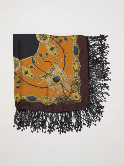 Etro Neck Scarf Woman In Multi