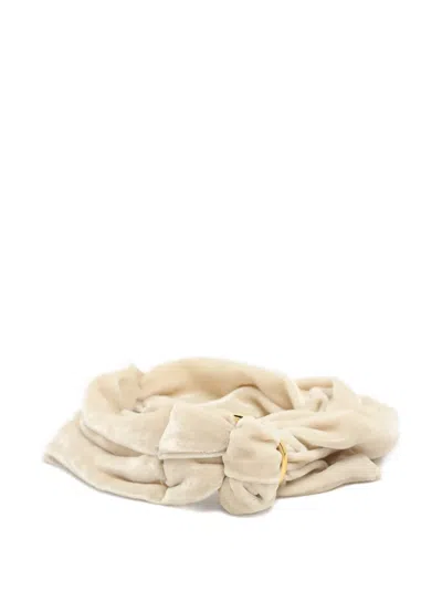 Pre-owned Etro Velvet Headband In Neutral