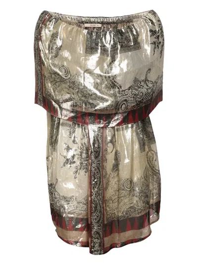 Pre-owned Etro Sleeveless Top In Neutral