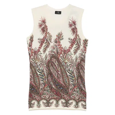 ETRO ETRO NEUTRALS TOPS - VESTS & TANK TOPS WOMEN