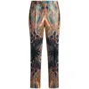 Etro Paisley Print Wool Trousers In Multi