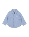 Etro Newborn Boy Shirt Light Blue Size 3 Cotton, Viscose In Blue