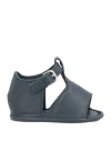 Etro Newborn Girl Newborn Shoes Navy Size 3 Leather In Blue