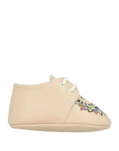 Etro Babies'  Newborn Girl Newborn Shoes Sand Size 3 Leather In Neutral