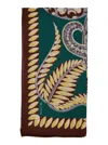 Etro Norma Multicolor Scarf With Paisley Motif And All-over Floral Print In Silk Woman In Multi