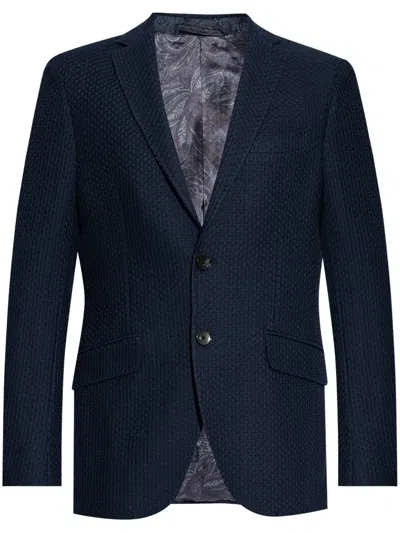 Etro Jackets In Blue