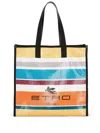 Etro Spice Glass Shopper Bag In Black
