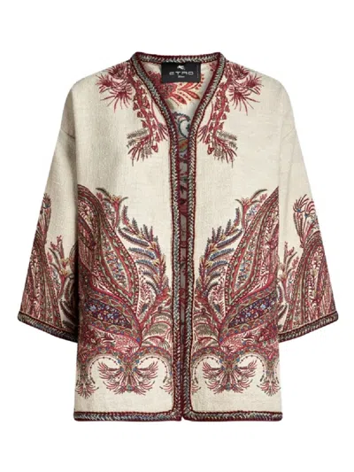 ETRO ETRO OPEN-FRONT JACKET