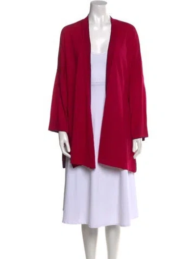 Pre-owned Etro Open Front Sweater In Purple