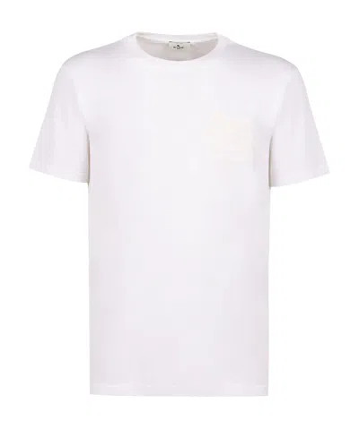 ETRO OPEN-NECKED BLACK SHIRT