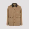 Etro Stylish Jacket With Chest Pocket And Flap Pockets In Brown