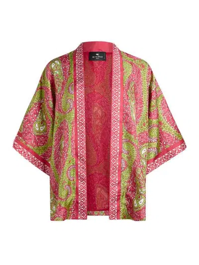 Etro Outerwear In Pink