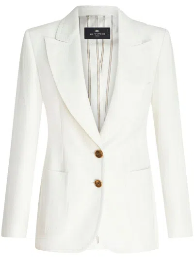 Etro Outerwear In White