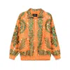 Etro Bomberjacke Mit Pailletten Bestickt Allover In Orange/green