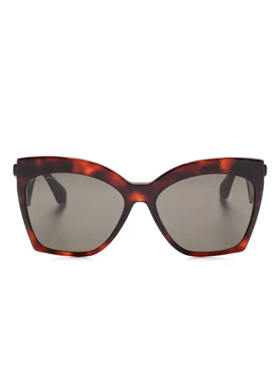 Etro Oversize-frame Sunglasses In Brown
