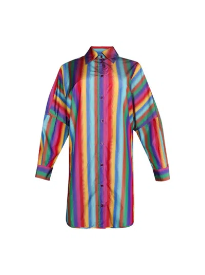 Etro Oversized Classic Shirt In Multi
