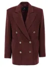 Etro Oversized Double-breasted Wool And Cashmere Blazer
