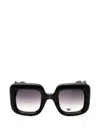 Etro Oversized Square-frame Sunglasses In Black