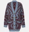 ETRO OVERSIZED WOOL CARDIGAN