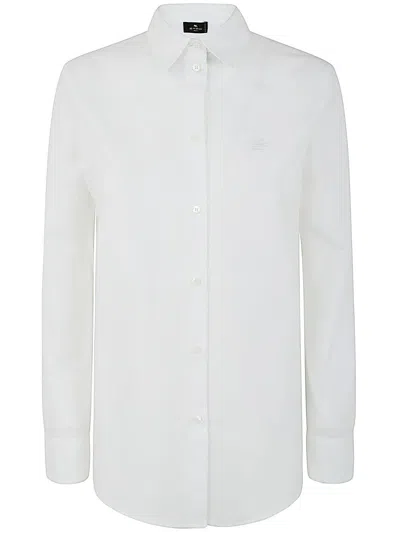 Etro Oxford Shirt In White