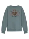 Etro Padlock Graphic Sweatshirt In Gray