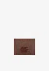 Etro Paisley-print Bi-fold Cardholder In Multicolor