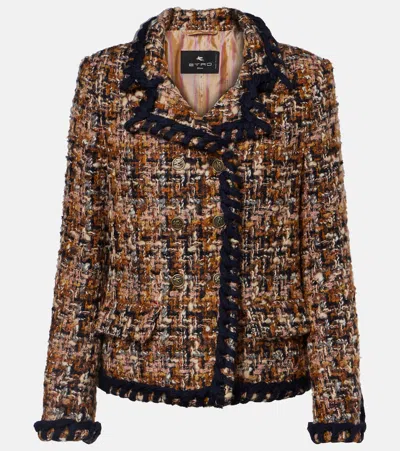 ETRO PAISLEY TWEED BLAZER