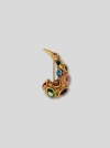 Etro Paisley Brooch In Gold