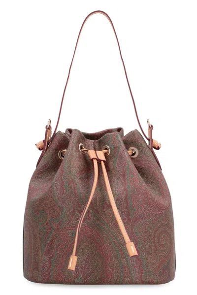 Etro Paisley Bucket Bag In Multi