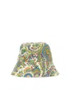 Etro Cotton Hat In Multicolour